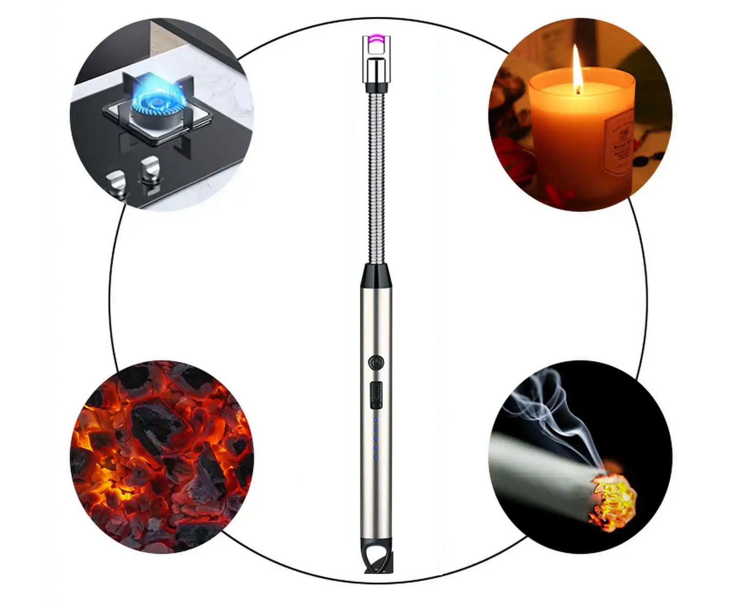 360 Degree Rechargeable Candle Lighter